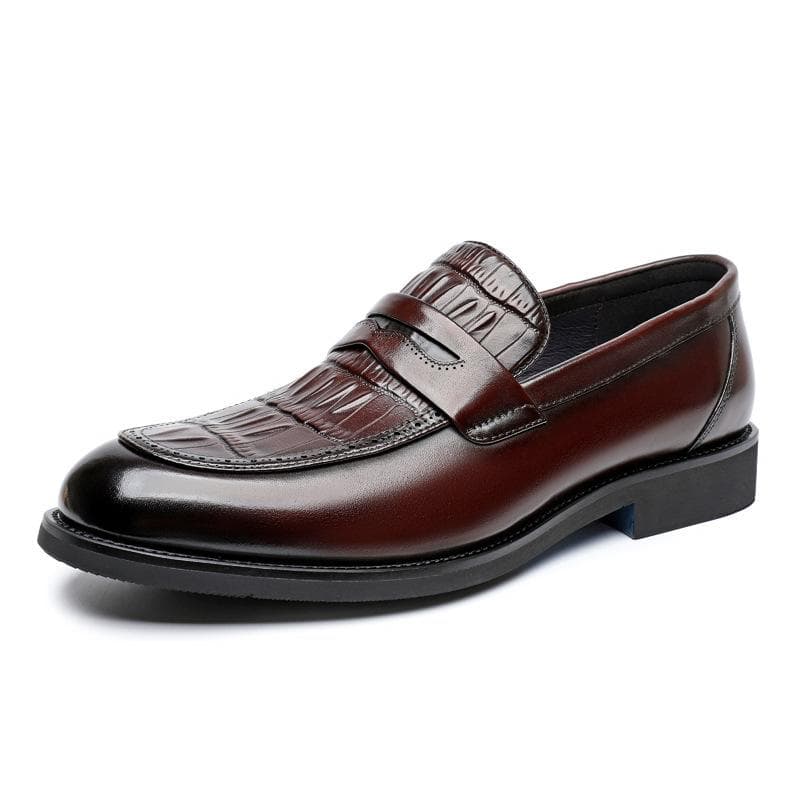 Genuine Men's Shoes Top Layer Cowhide Spring and Autumn New Formal Dress Wedding Groom Shoes High-end Men's Business Casual Leather Shoes 44