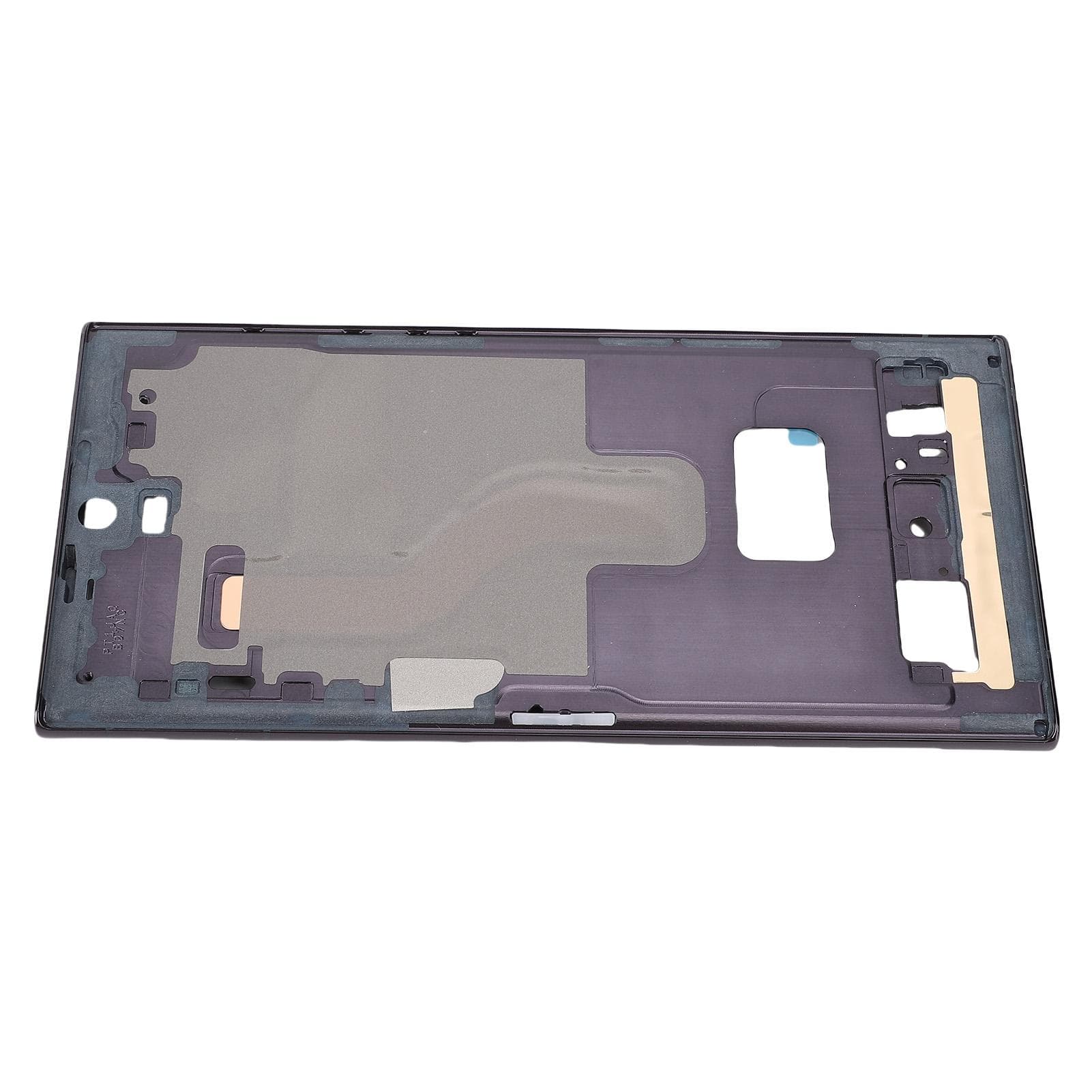 Phone Middle Frame Bezel Metal Middle Frame Bezel Plate Replacement with Repair Tools for Galaxy black