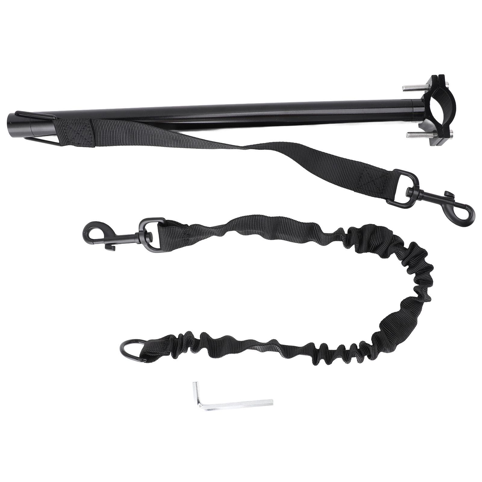 Bicycle Dog Leash Easy Installation Removal Flexible Safety Dog Bike Leash for Outdoor Exercise