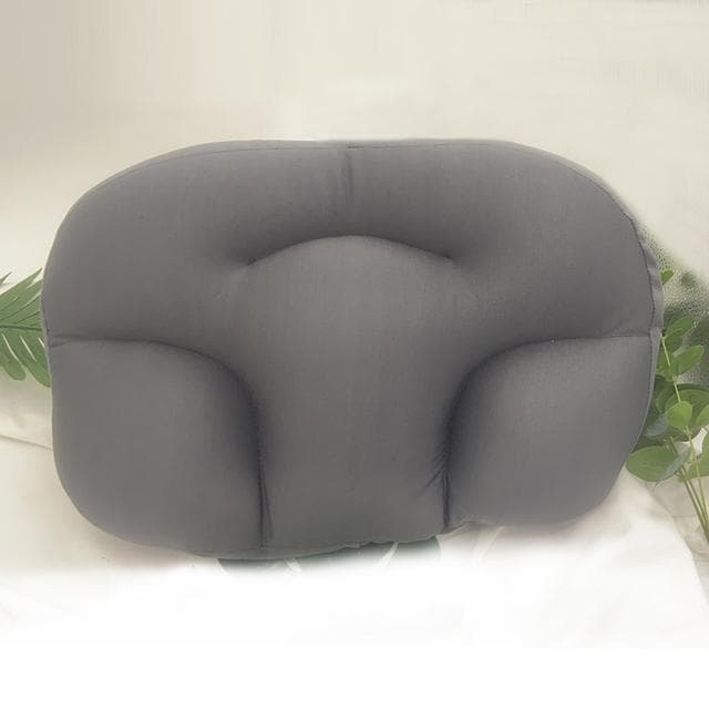 Body Massager All-round Sleep Pillow Neck Massager Sleeping Memory Foam Egg Shaped Head Massage Cushion Head Massager Health dark grey
