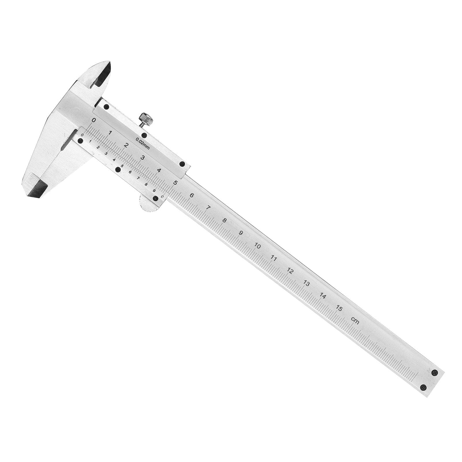 Professional Stainless Steel Vernier Caliper 0-150mm Sliding Gauge Measurement Tool Inside Outside silver