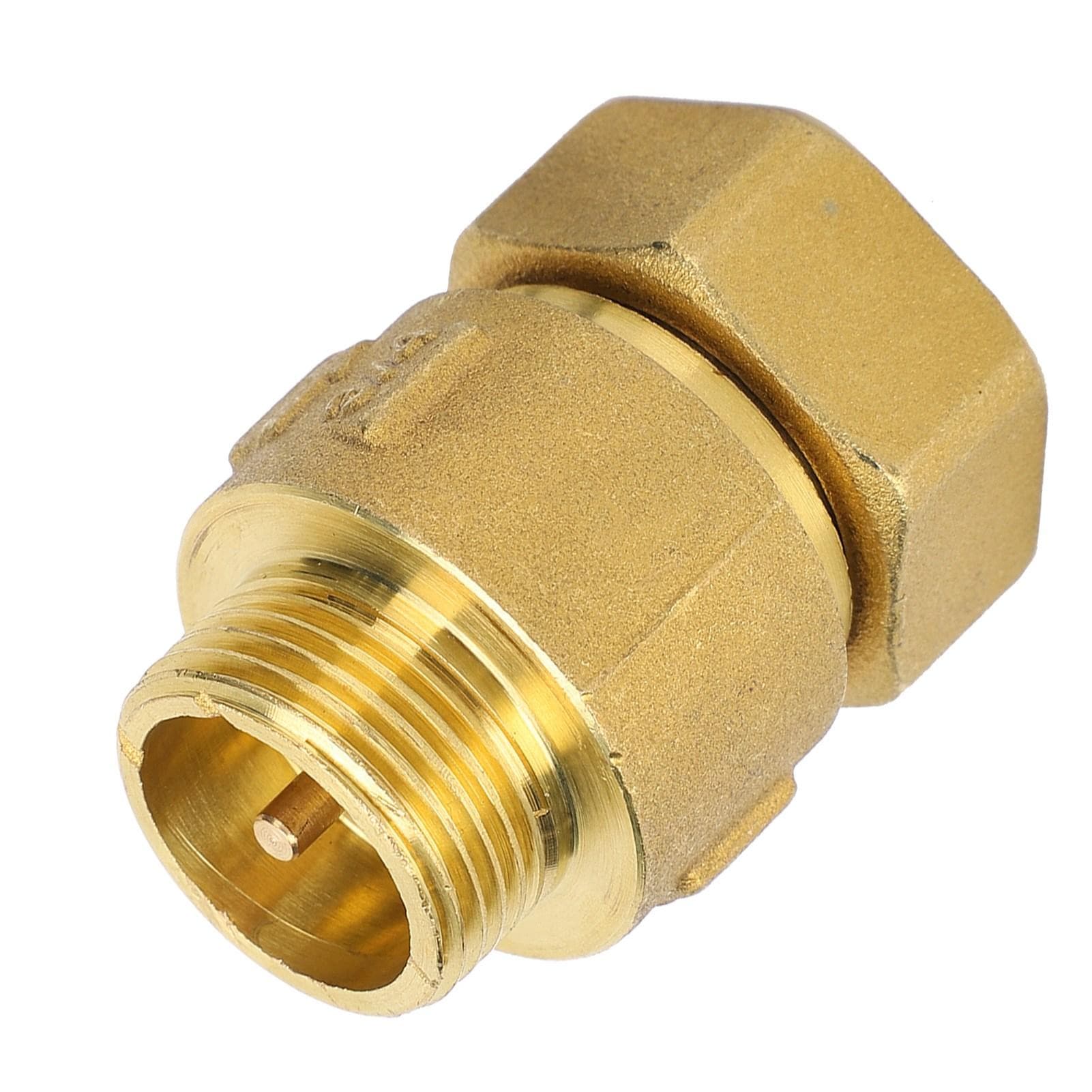 Check Valve Brass Material 1?Way Streamline Water Meter Thread Reflux Control Tool DN20x25