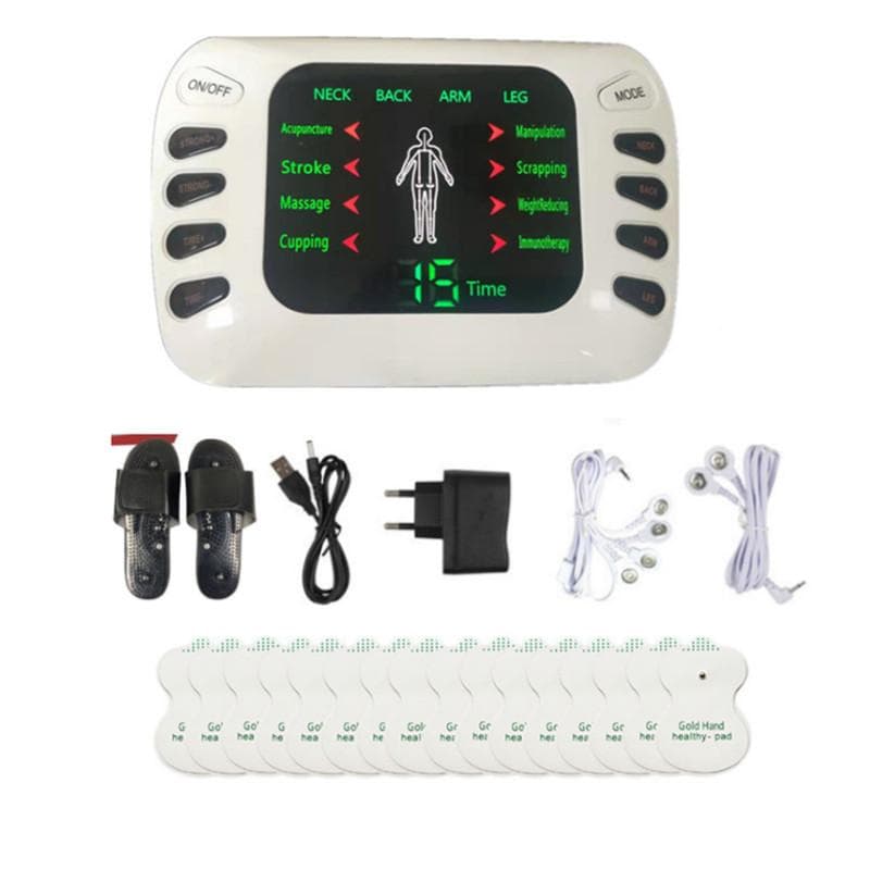 Electric Body Massager Neck Back Arm Leg Massaging Acupuncture Stroke Massage Cupping Relieve Fatigue Pain Muscle Relaxation as shown