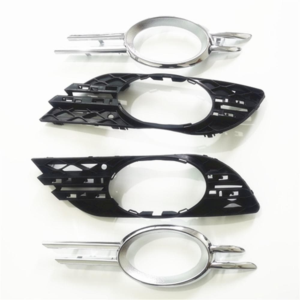 1 Pair Car Front Fog Light Grill Cover Trim for Benz E-CLASS W211 2007-2009