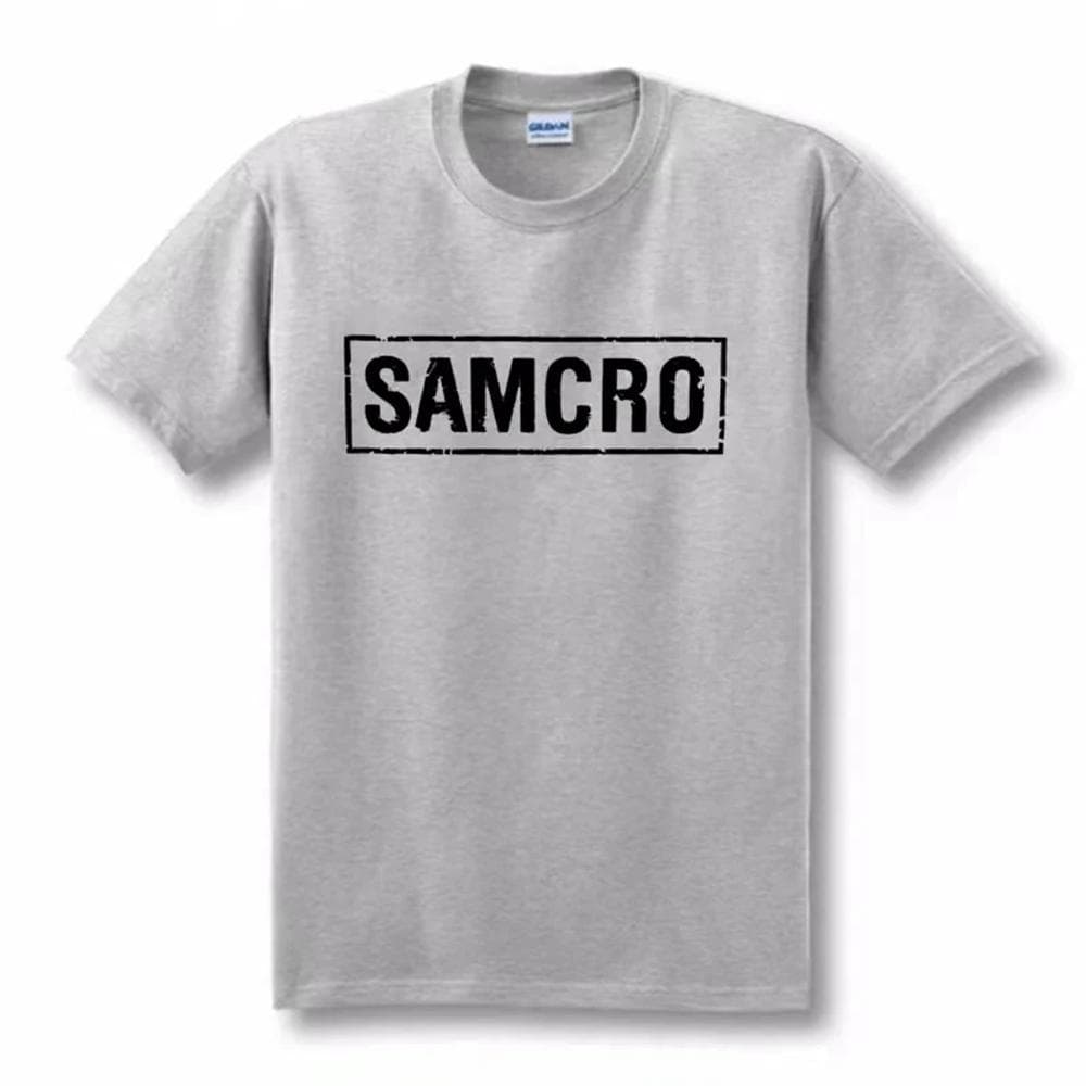 Sons of Anarchy SAMCRO Print T-shirt Men Women Trend Hip Hop Rock Oversized Short Sleeve Tee Cotton T Shirts Clothes Tops 65051 XXXXL