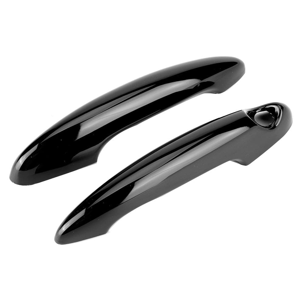 2pcs ABS Black Car Outer Door Handle Strip Cover Trim Fits For S R50 R53 R56