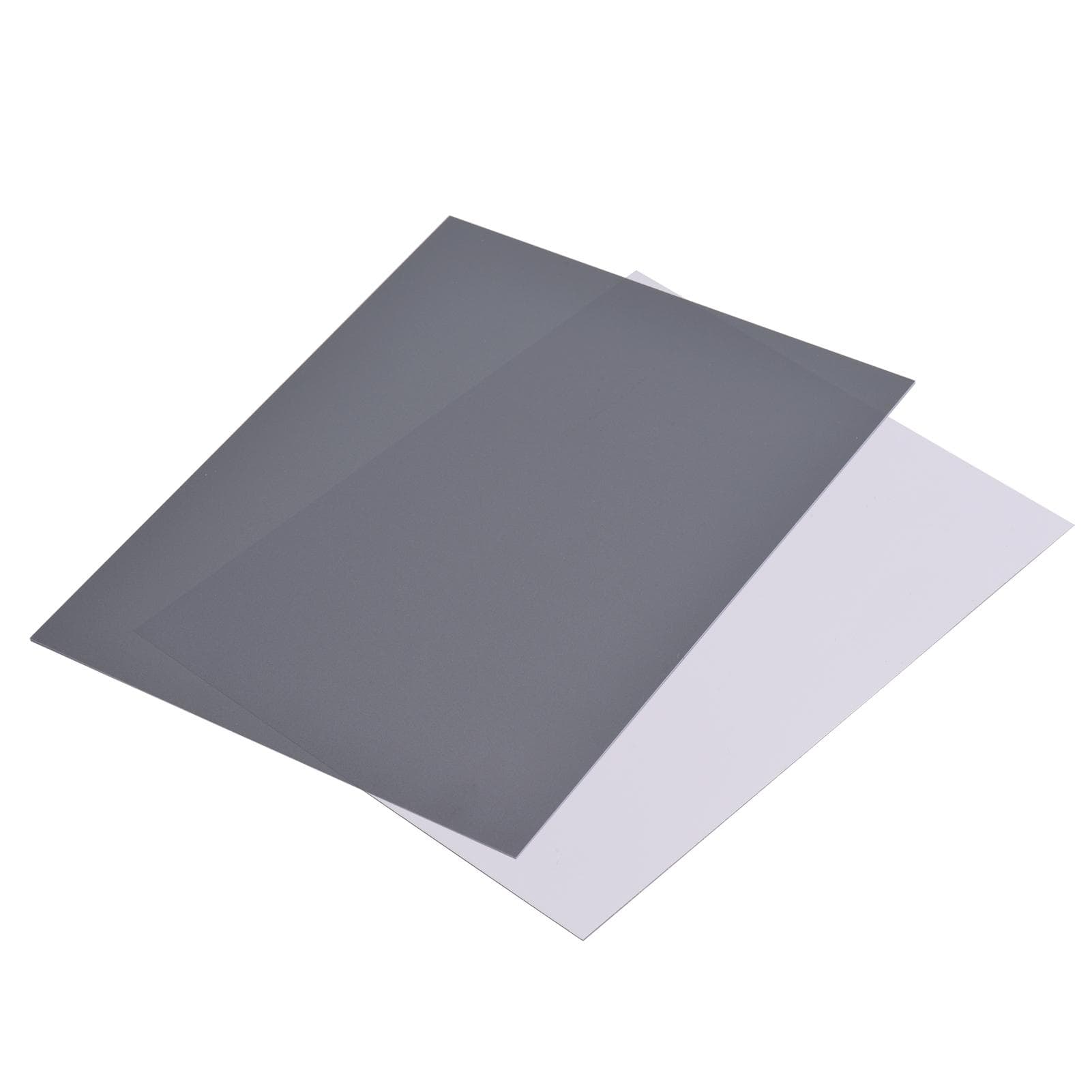 25*20CM Large Size White Balance Card White Card + Grey Card Set 18% Exposure Photography Card for