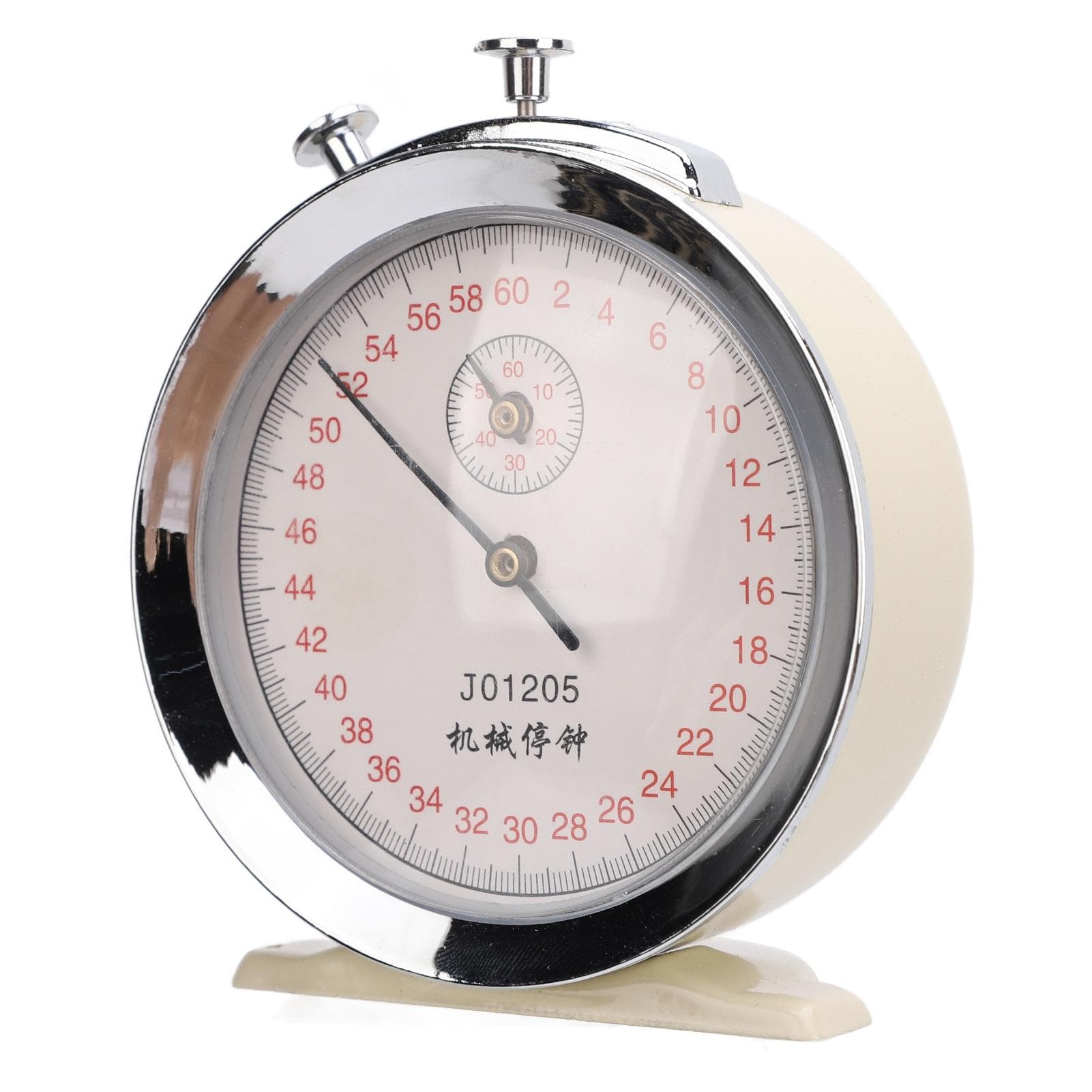 Mechanical Stopwatch Round Dial 0.2s 60 Second Sports Count Timer for Physical Experiments Running