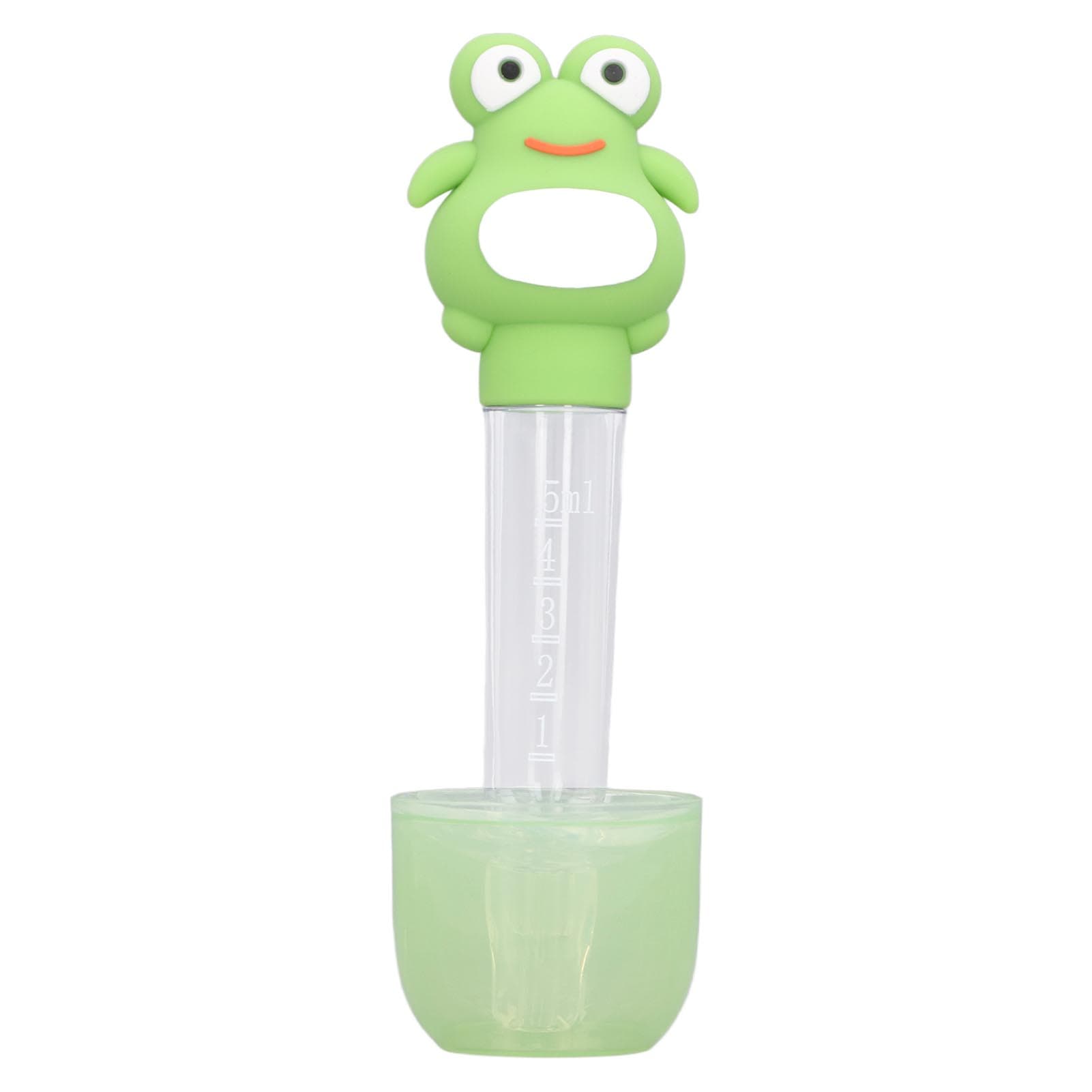 Baby Medicine Feeder Oral Feeding Syringe Dropper Dispenser Non Choking Infant Utensils for Under 3 L(for 6.5-9kg) green