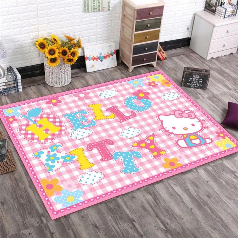Cute Cartoon Living Room Carpet Decorations Animal Rugs for Bedroom Kid Educational Crawling Floor Mat Children Room Decor Rug 40x60cm