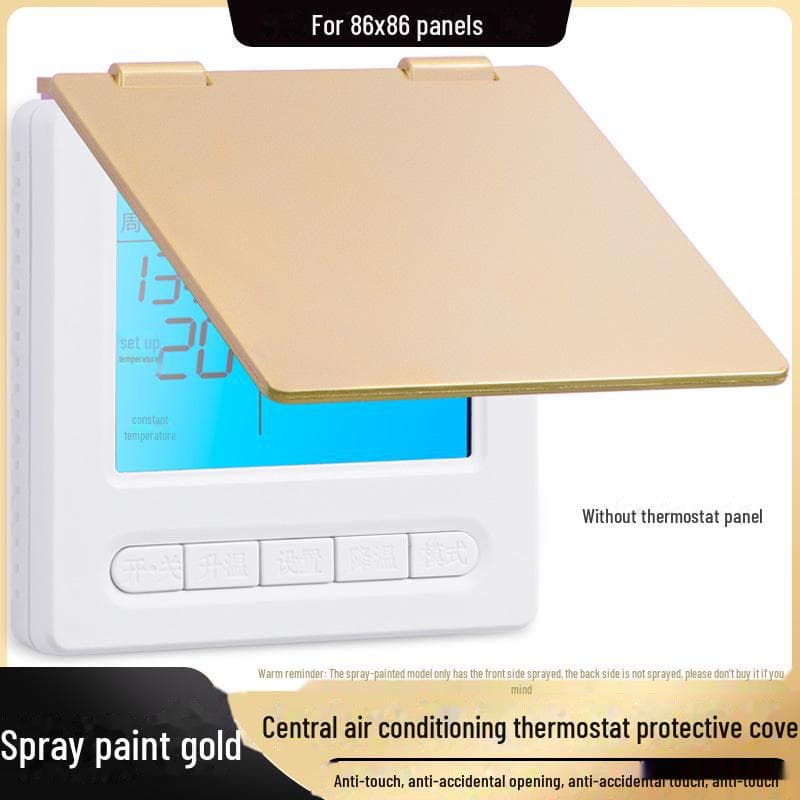 Smart Thermostat Dust & Touch Protection Cover for Central AC & Floor Heating Type 86