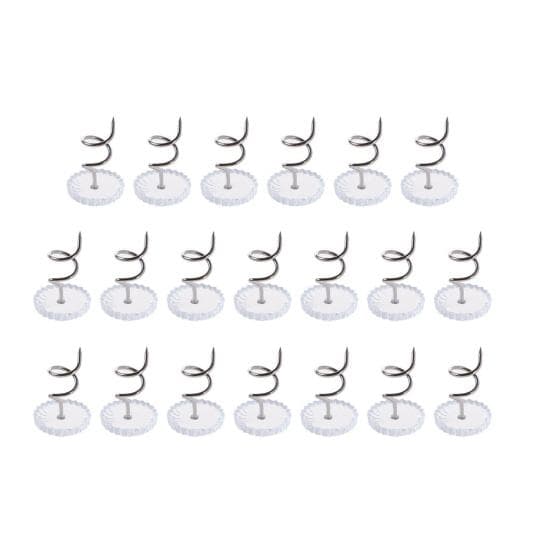 Sofa Cover Fixer Anti-slip Hidden Design Stainless Steel Bed Skirt Sofa Cover Fixing Holder Home Use Daily Life 20PCS