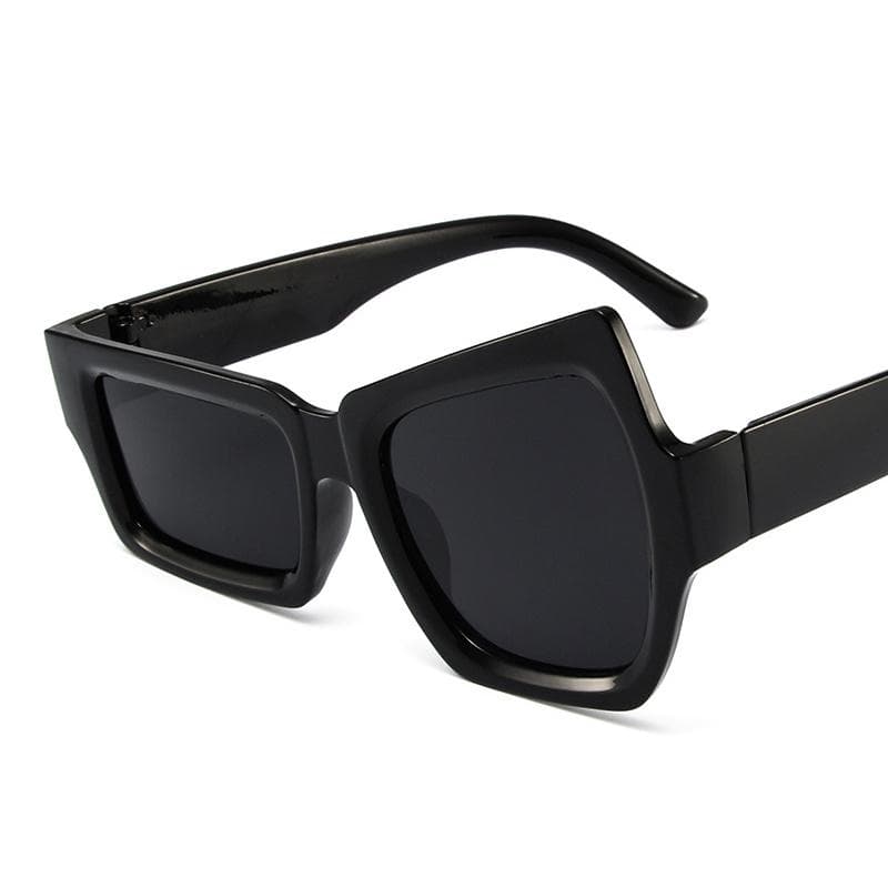 Designer Personality Square Sunglasses Women Vintage Punk Mirror Shades Fashion Sun Glasses Female Brand Oculos De Sol Other