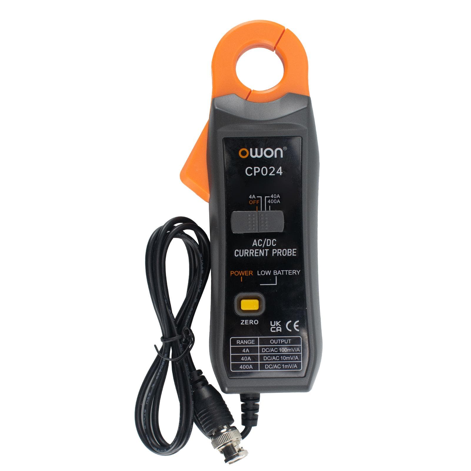 OWON CP024 4A-400A Probe Oscilloscope Probe Kit Oscilloprobe Oscilloscope Sonde multicolour