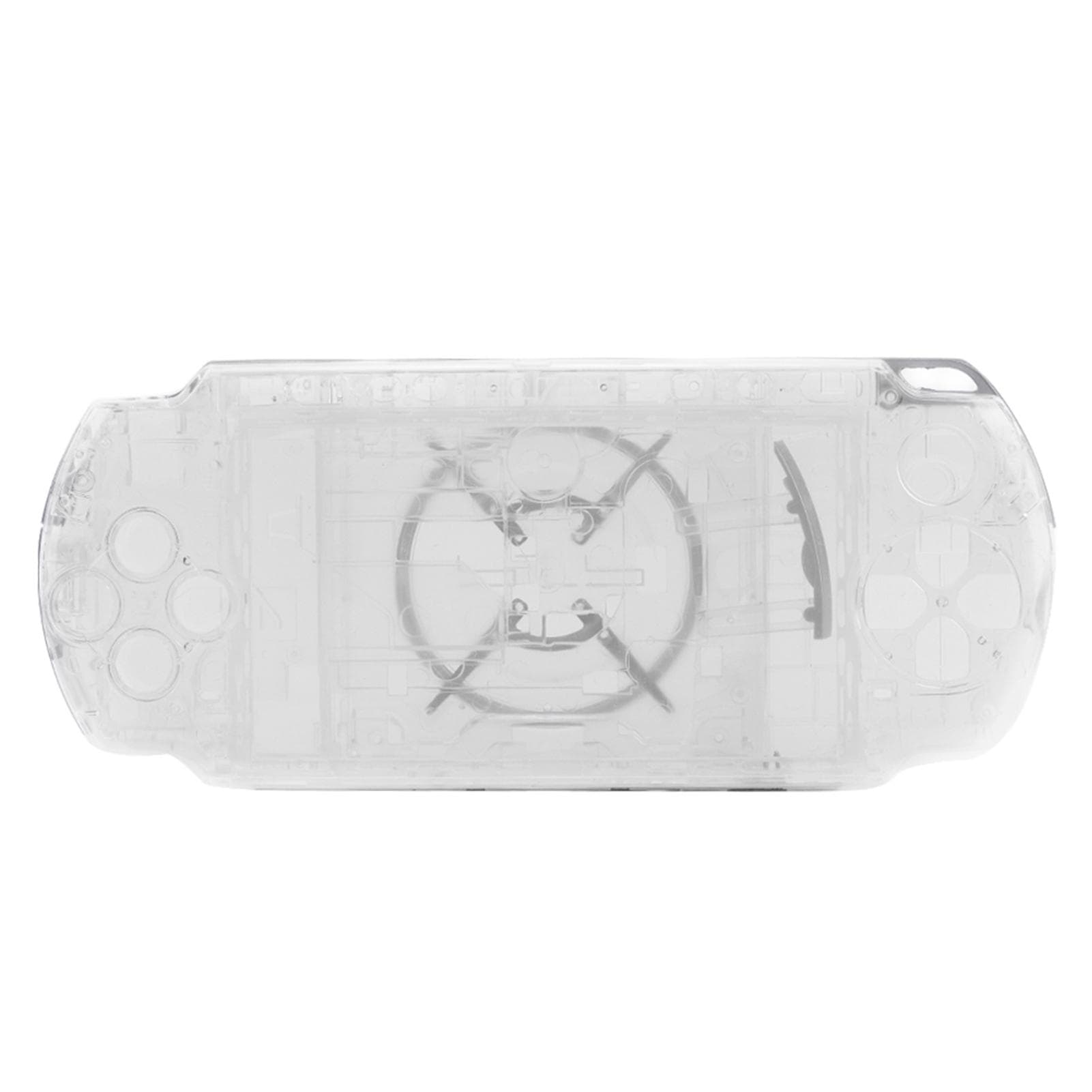 Replacement Full Housing Console Game Shell Case Cover Repair Parts For PSP 3006 (Transparent)