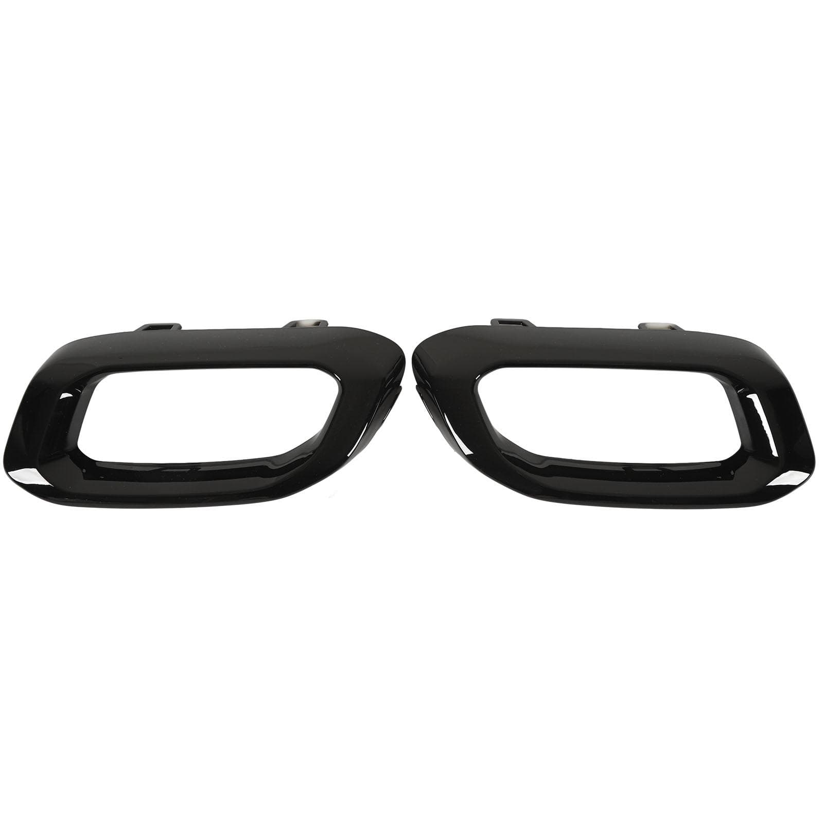 Exhaust Tip Cover Trims Bezel Fit For Benz GLC GLE GLS?Class X253 C253 W167 V167 C167 X167 AMG Line black
