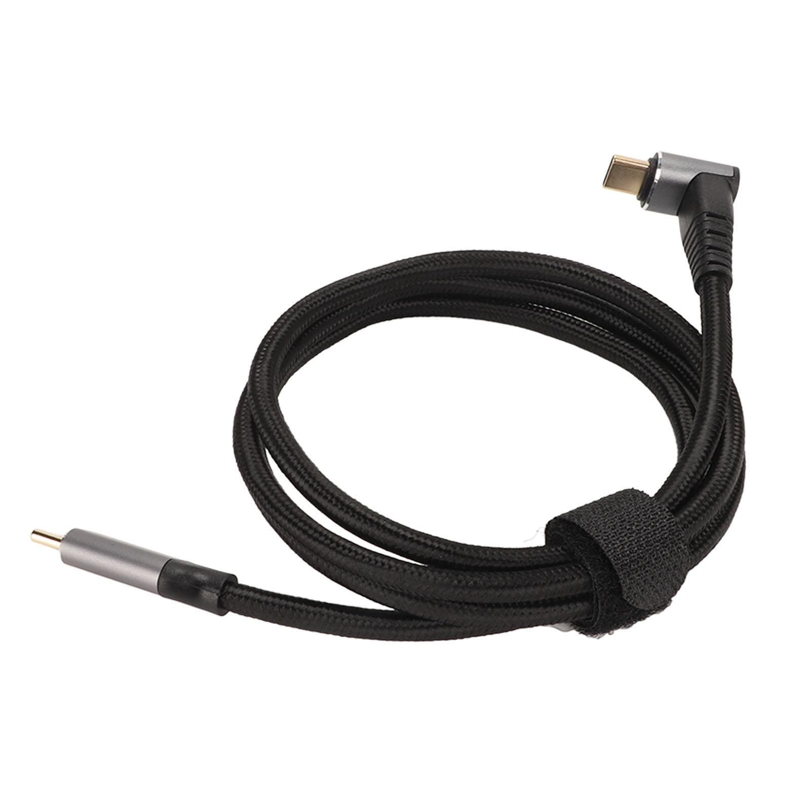 90 Degree USB C Cable 4K 60Hz Supports PD100W Type C 3.2 Gen2 Full Function USB C Fast Charging 100cm / 39.4in
