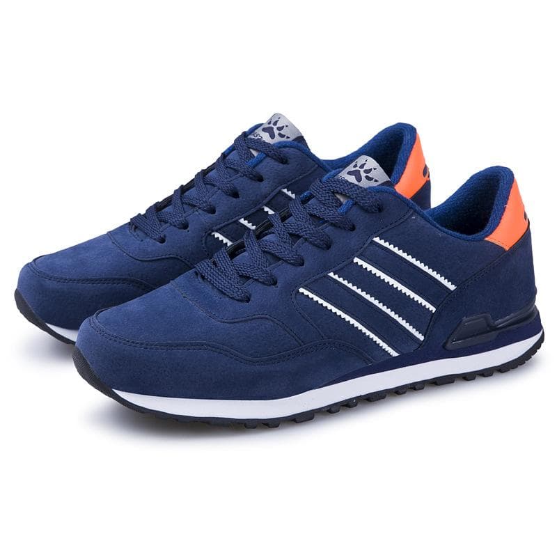 Men's Sneakers High Quality Suede Leather Casual Shoe Outdoor Sport Running Shoes for Men Tennis Training Shoe Zapatillas Hombre 42