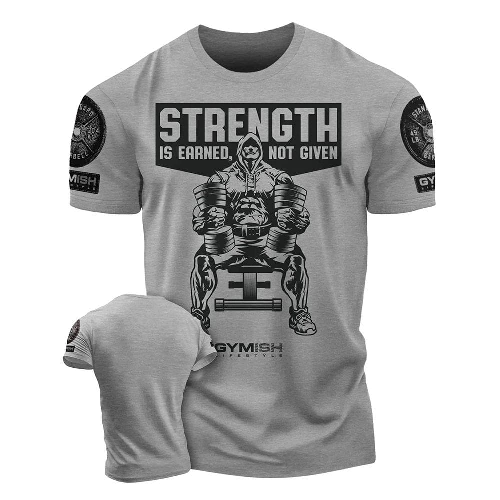 Men's T-Shirt 3D Print T-Shirts Funny Gym Short Sleeves Muscle Man Tough Guy Oversized Men Clothing Tops 2XL