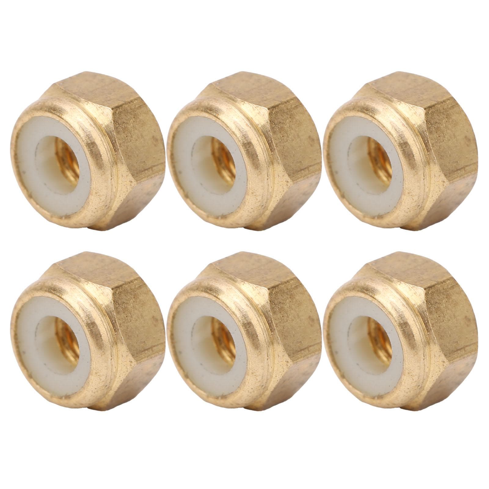 50Pcs SelfLocking Nut Pure Copper Durable AntiLoose Fastener Hardware Accessories(M3 )