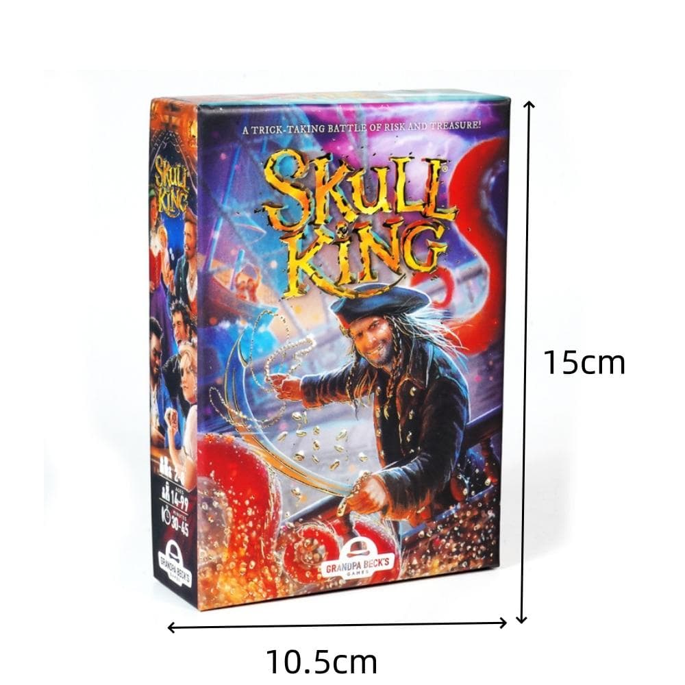 Skull King Board Game Pirate Adventure Strategy Cards for Enhance Interaction Party Games