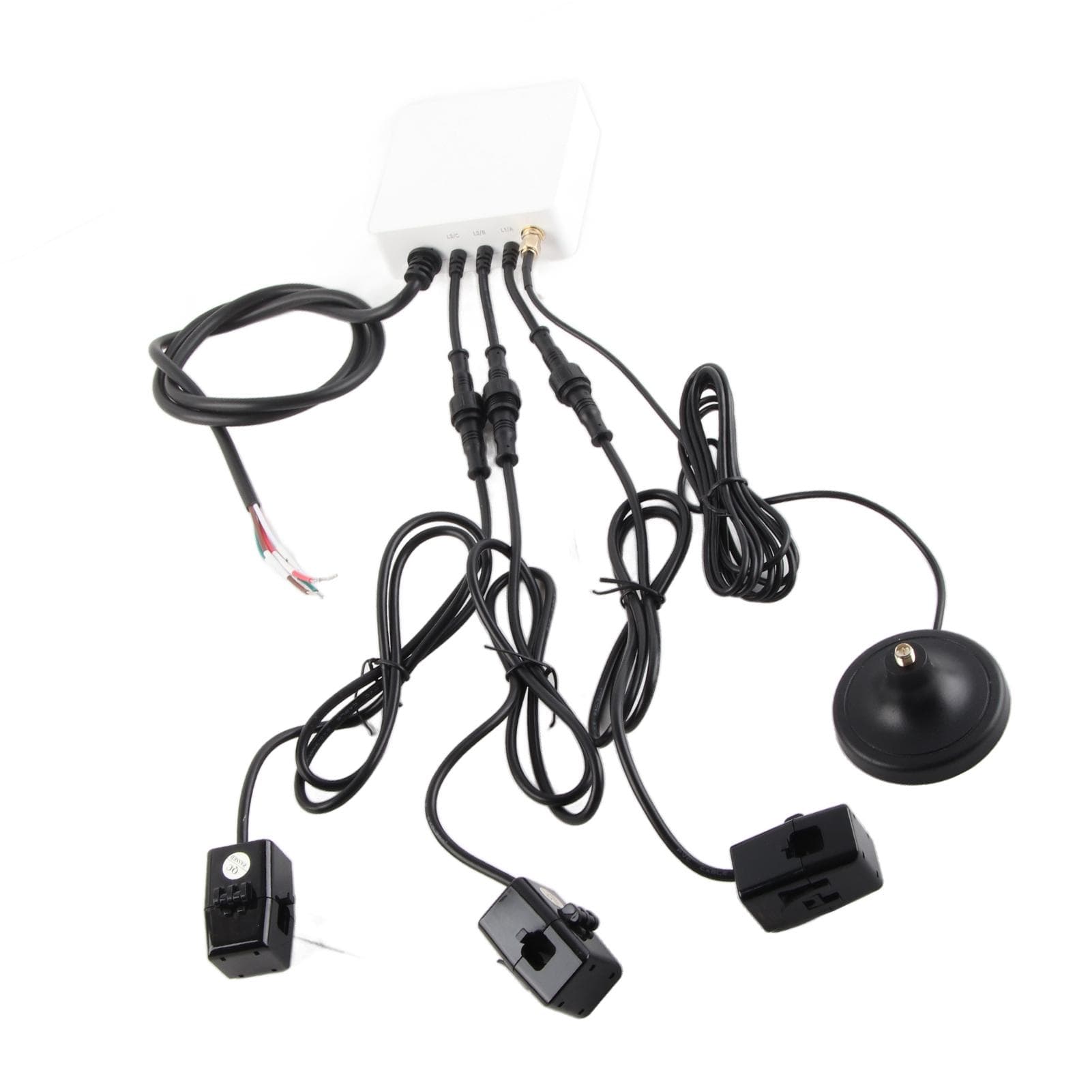 3 Phase Smart Energy Monitor with 3 200A Circuit Level Sensors Home WiFi Electricity Meter 100?240V