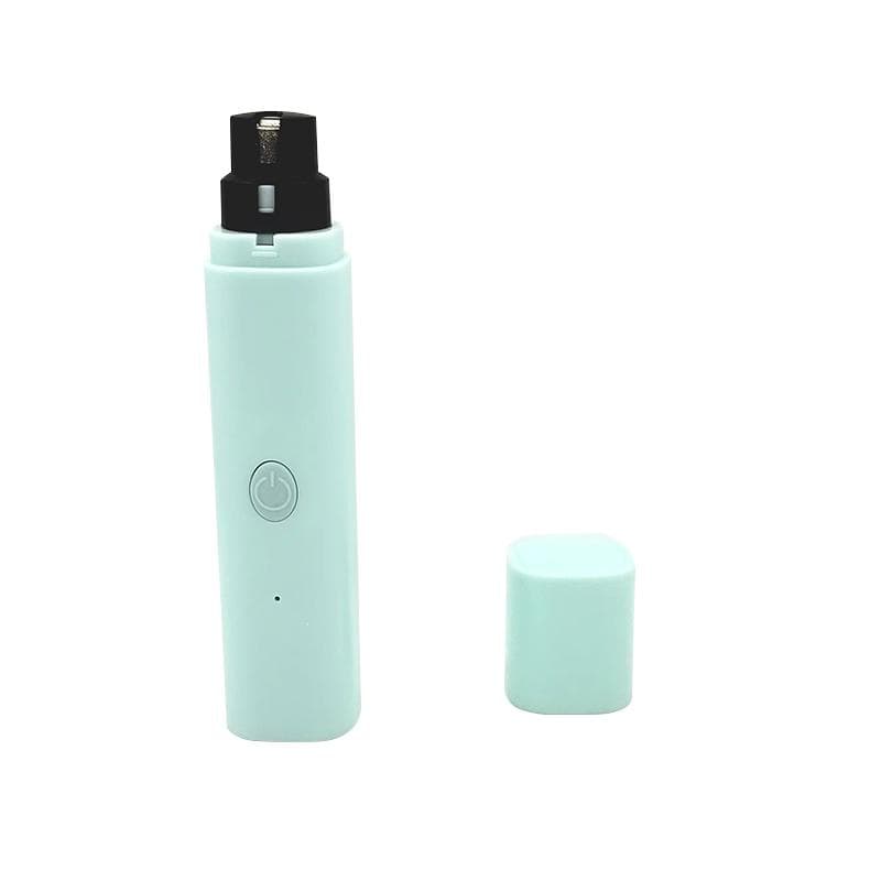 Dog Nail Grinder USB Rechargeable Electric Dog Nail Clippers Clipper for Cat Nail Cutter Pet Grooming Equipment Pet Supplies blue