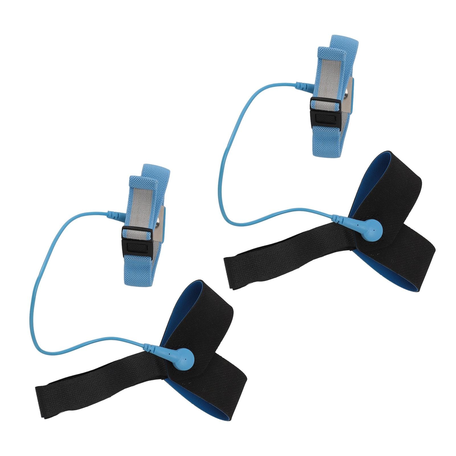 2 Pcs Anti Static Heel Grounder Straps Adjustable ESD Elastic Sole Grounder Electronic Discharge
