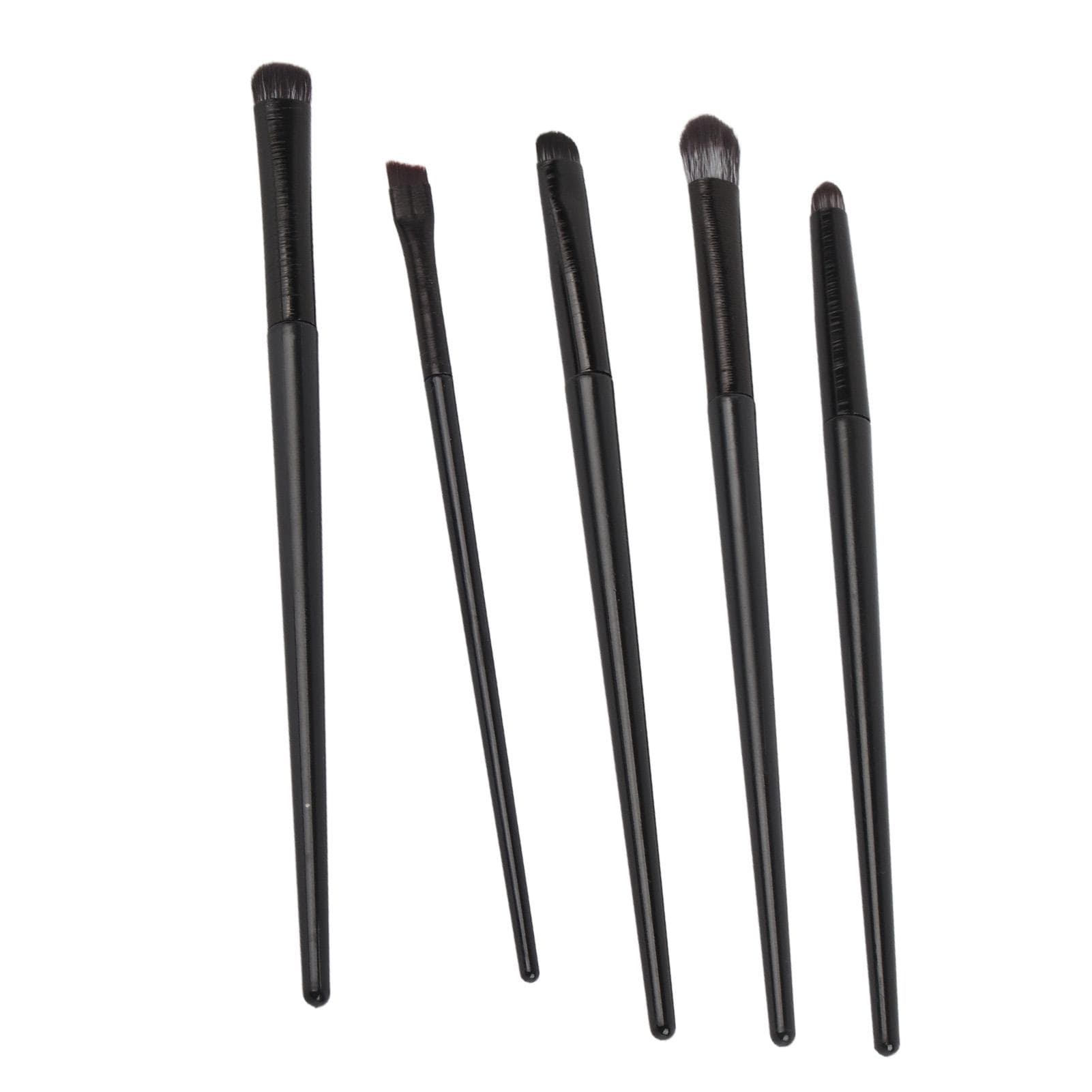 5pcs Eyeliner Smudge Makeup Brush Professional Soft Eye Cosmetic Angled Brush Kit for Home