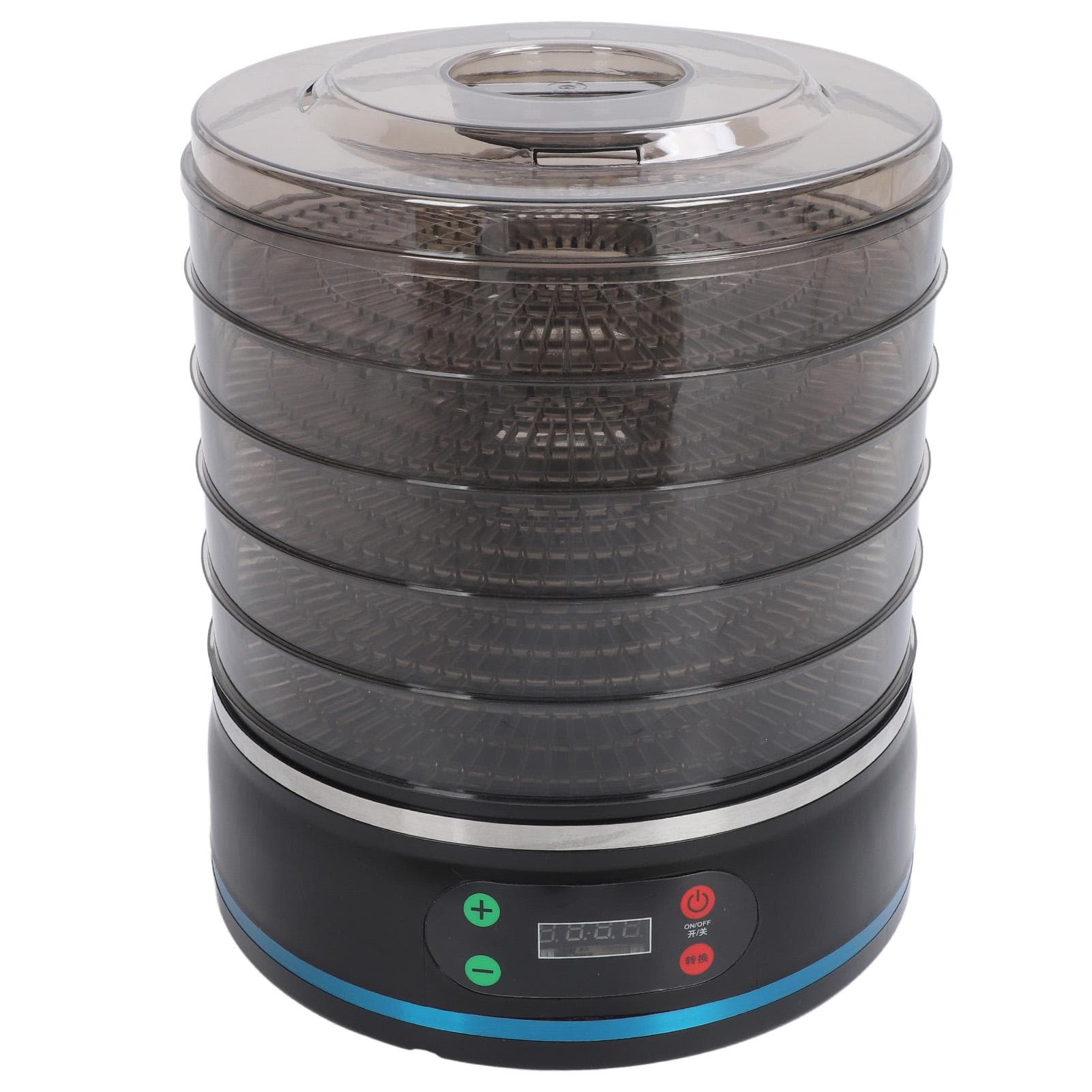 5 Trays Food Dehydrator Machine Dried Fruit Machine Dehydrate Beef Jerky Meats Mushrooms Fruits L