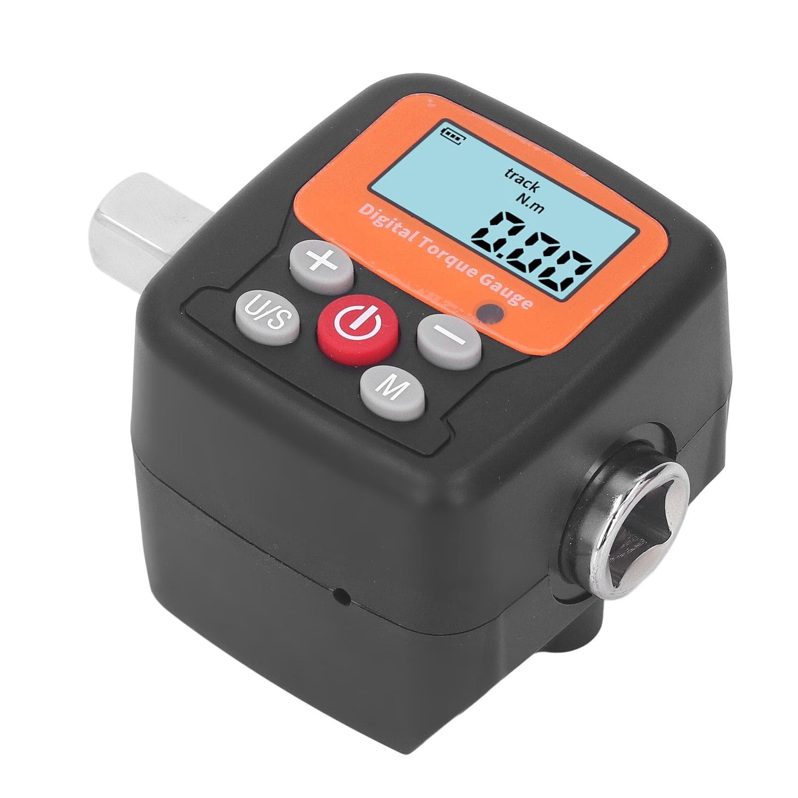 Digital Torsion Meter 4 to 135N.m 38in Connector Clear Backlit Display Digital Torsion Wrench