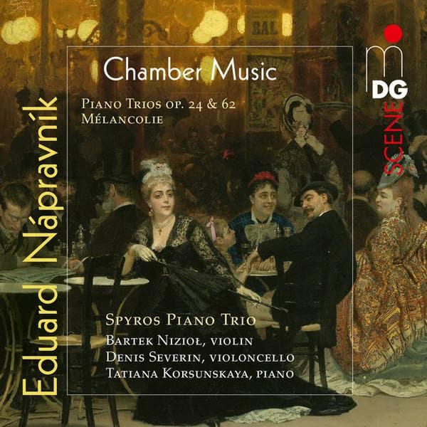 CD EDUARD NÁPRAVNÍK, SPYROS PIANO TRIO - Piano Trios Op. 24 & 62; Mélancolie MDG90319966 MDG Scene 2017 Germany Classical Used