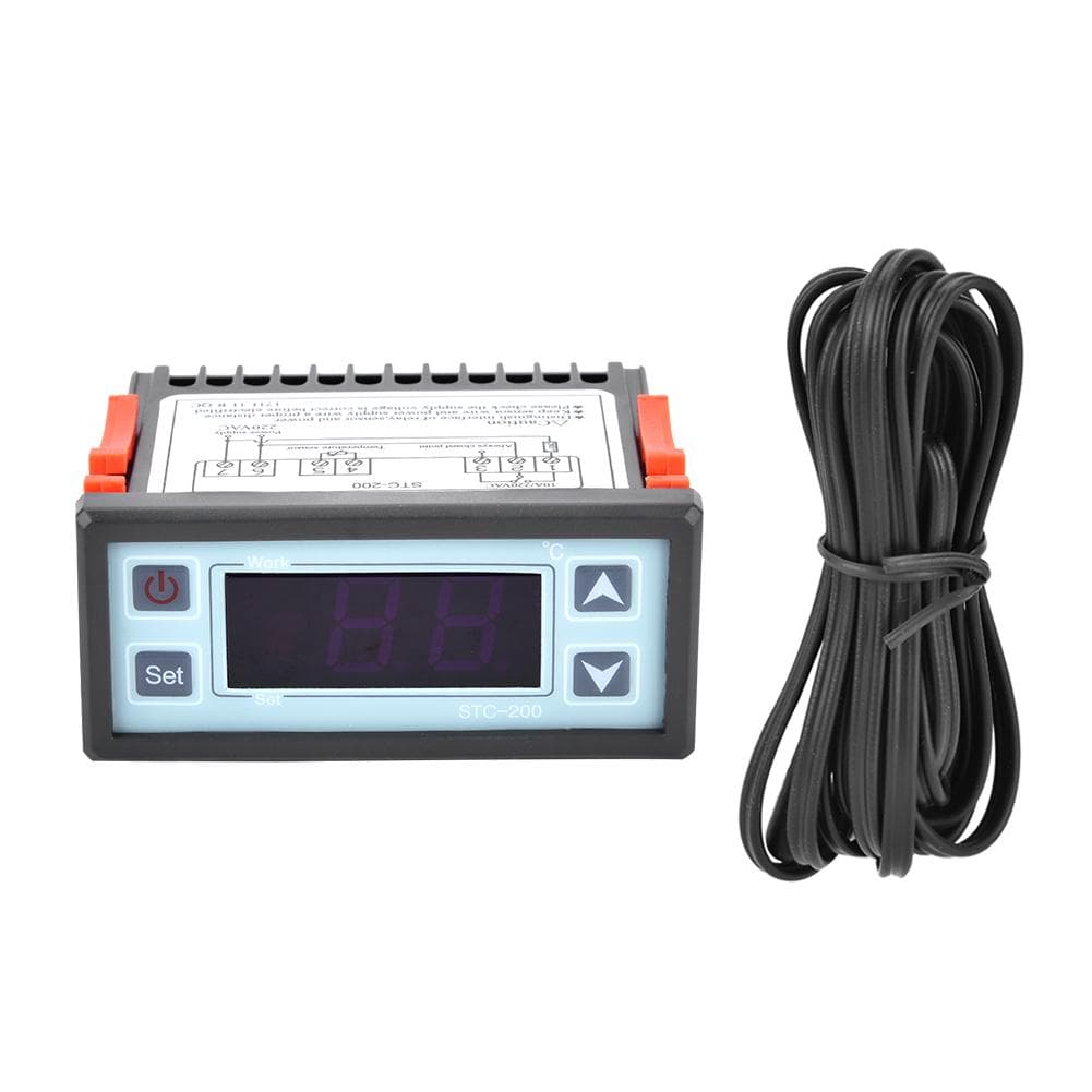 STC?200 Digital Microcomputer Thermostat Temperature Controller with Refrigeration Heating