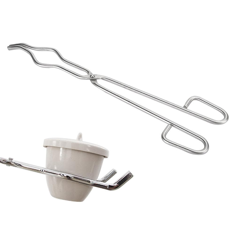 40cm Crucible Tongs Metal Laboratory Supplies Stainless Steel Beaker Holding Clamp