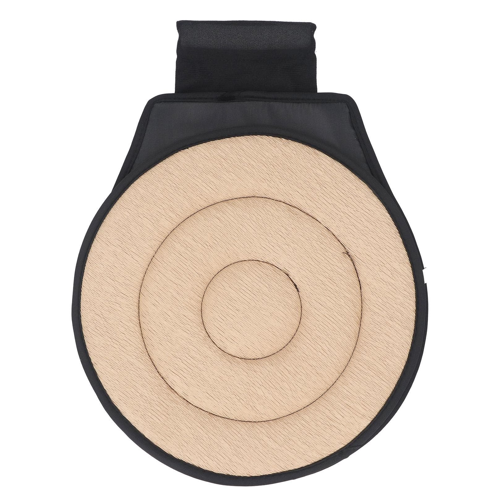 360 Degree Rotating Car Cushion Portable Rotating Car Pad Non Slip Car Chair Cushion for Pregnant beige