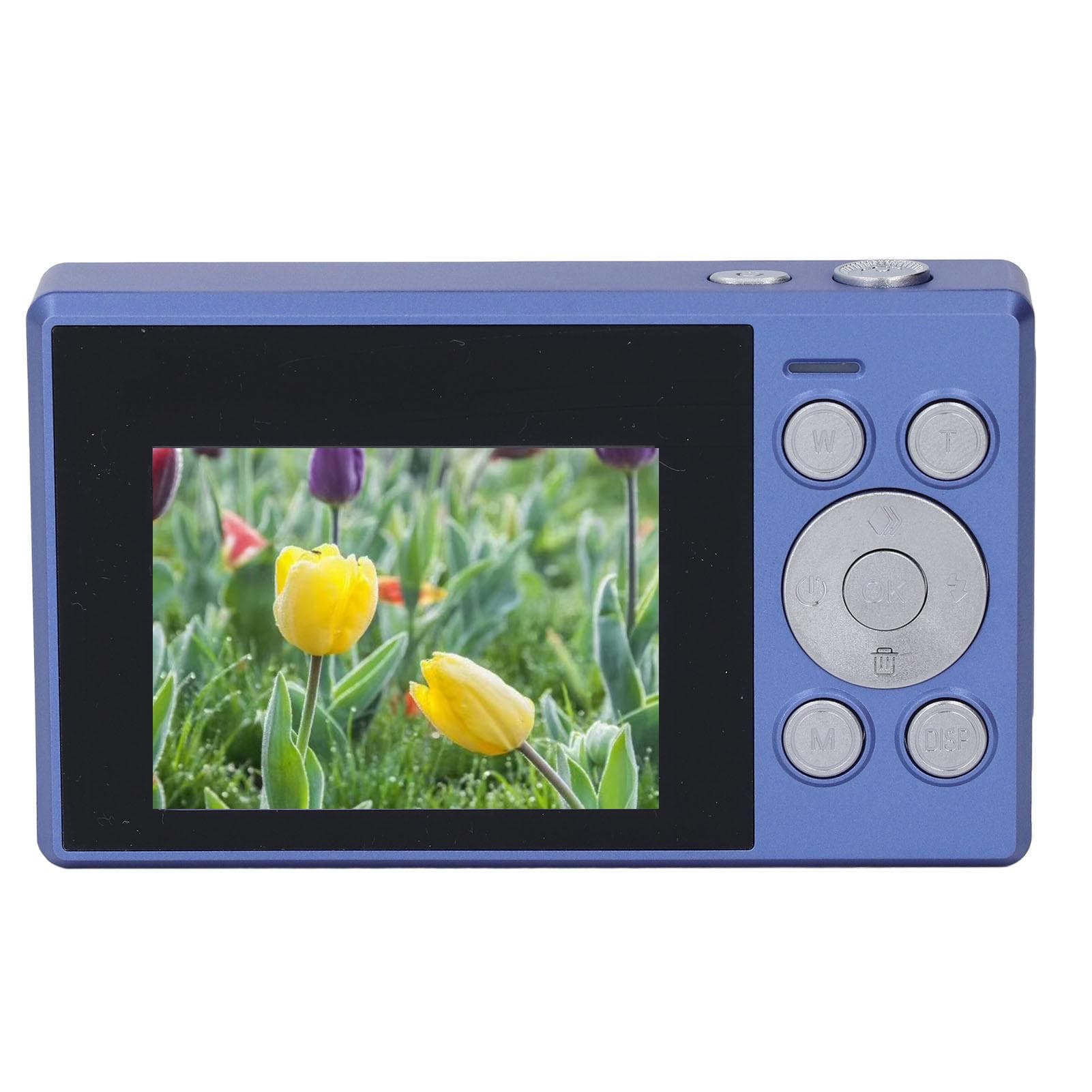 2.4inch Dual Screen Digital Camera 16x Zoom 48MP 1080P Video Recording Portable Rechargeable Selfie without TF card