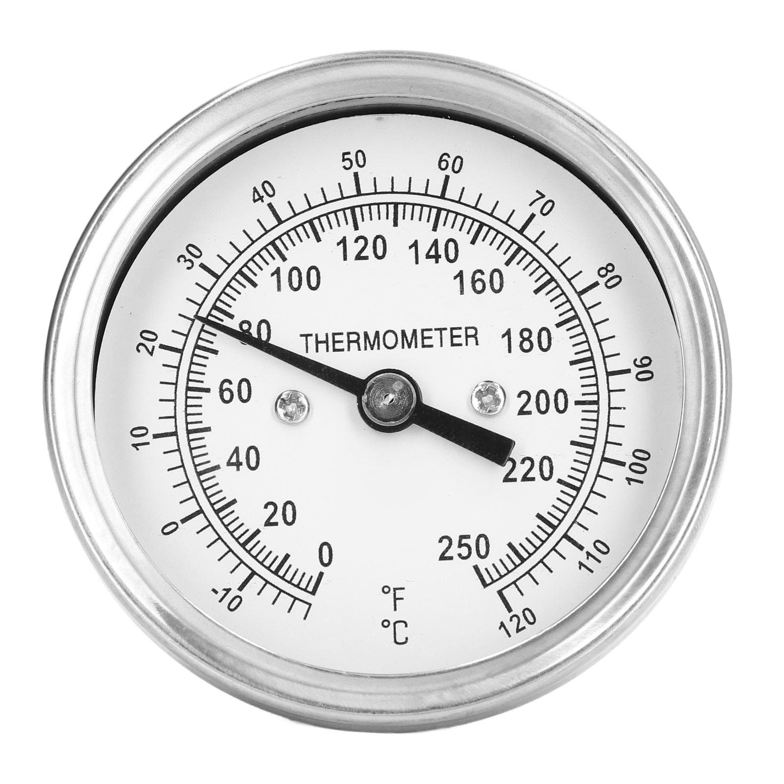 ?18?120 celsius Dial Thermometer Barbecue Oven Bimetallic Thermometer Pointer Type Temperature Gauge