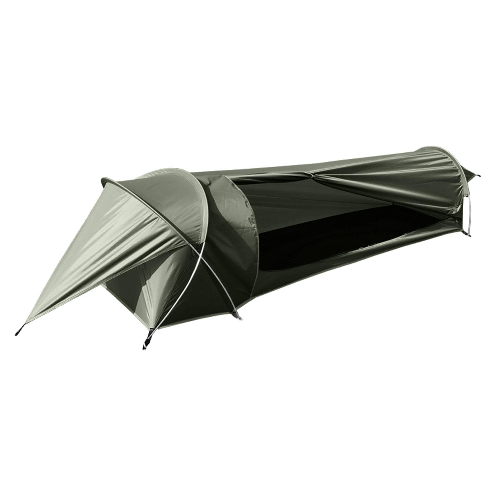 Ultralight Single Person Tent Waterproof Camping Tent for Outdoor Backpacking Hiking Fishing army green