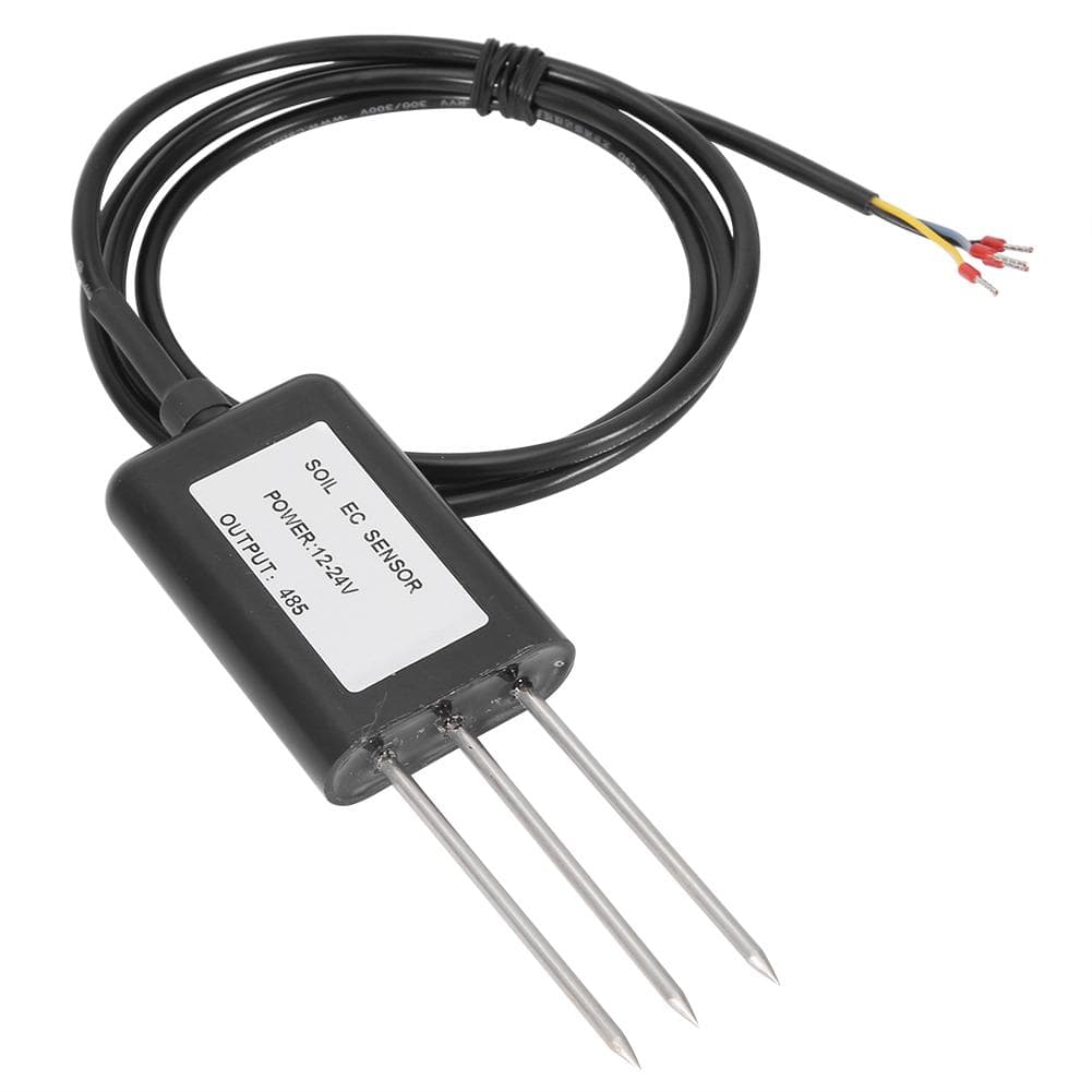 RS485 Waterproof Soil Salinity EC FC Sensor Transmitter Soil Conductivity Detector Tester