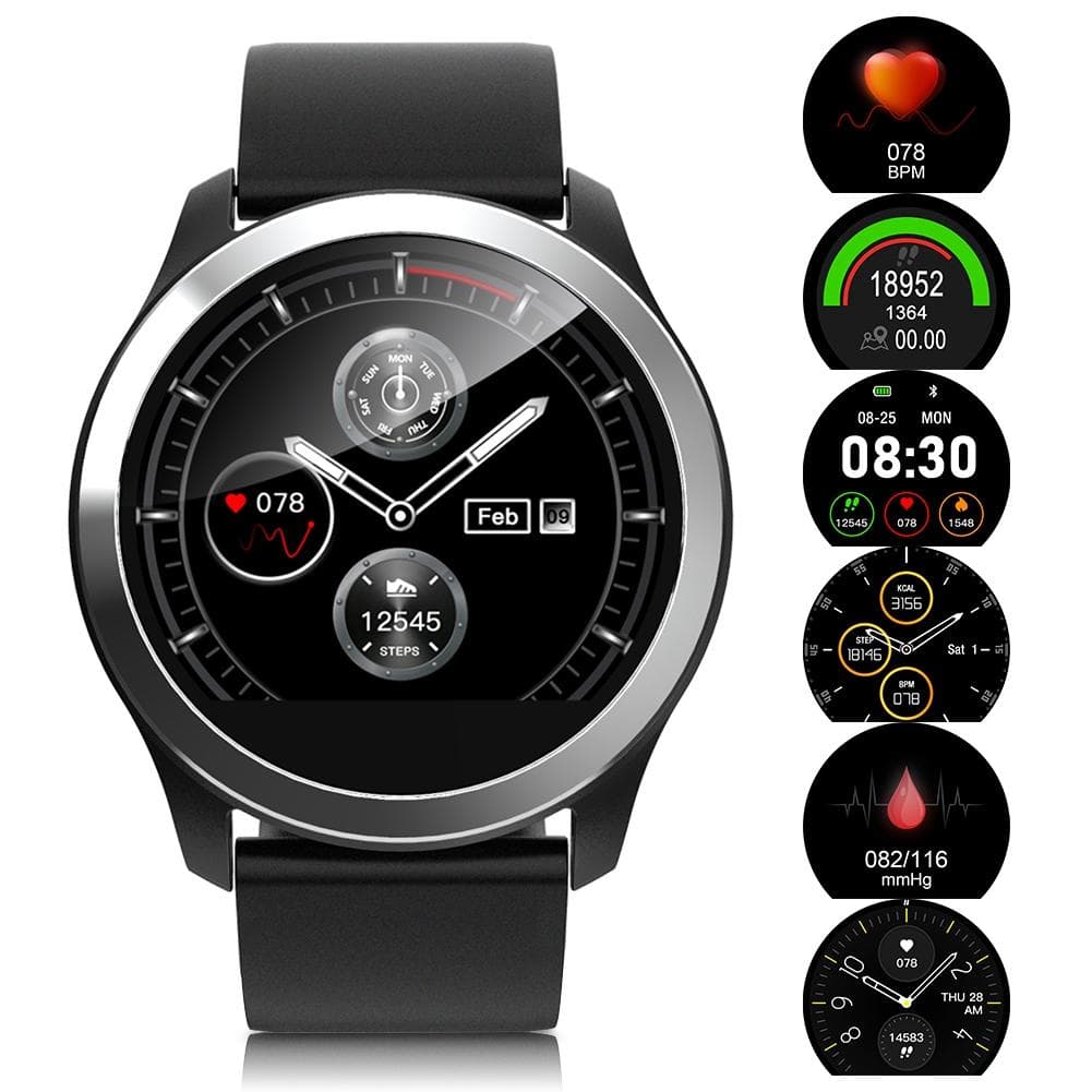 Z03 Heart Rate Blood Pressure ECG Test Watch Information Push IP68 Waterproof Smart Bracelet