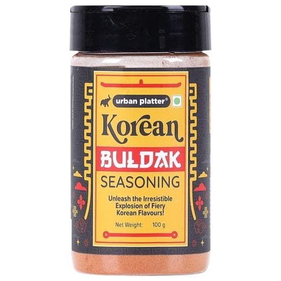 Urban Platter Korean Buldak Seasoning, 100g ( Hot and Fiery | Korean Flavour | Seasoning Spice)