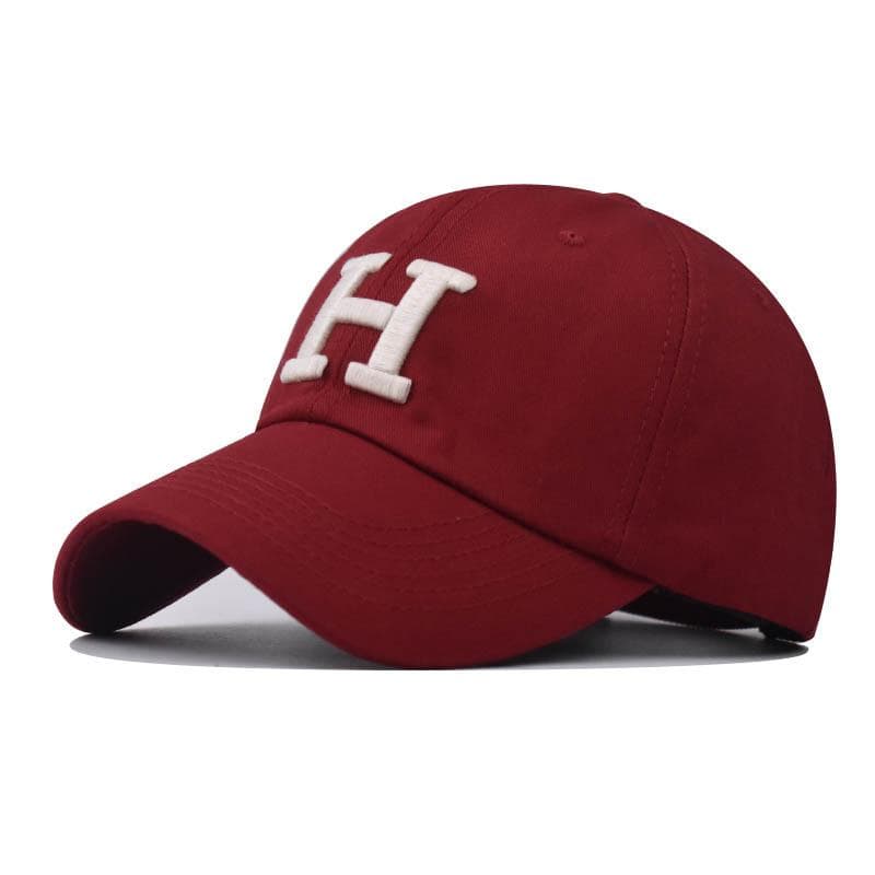 2023 Washed Cotton Letter H Baseball Cap Snapback Hat For Men Women Dad Hat Embroidery Casual hats Casquette Hip Hop Caps 54-60cm