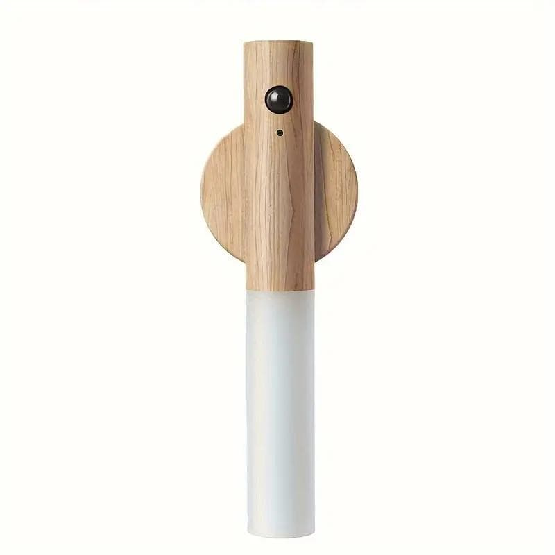 Multifunctional Intelligent Human Body Induction Night Light, LED Rechargeable Corridor Cabinet Wall Light, Household Toilet Wall Induction beige