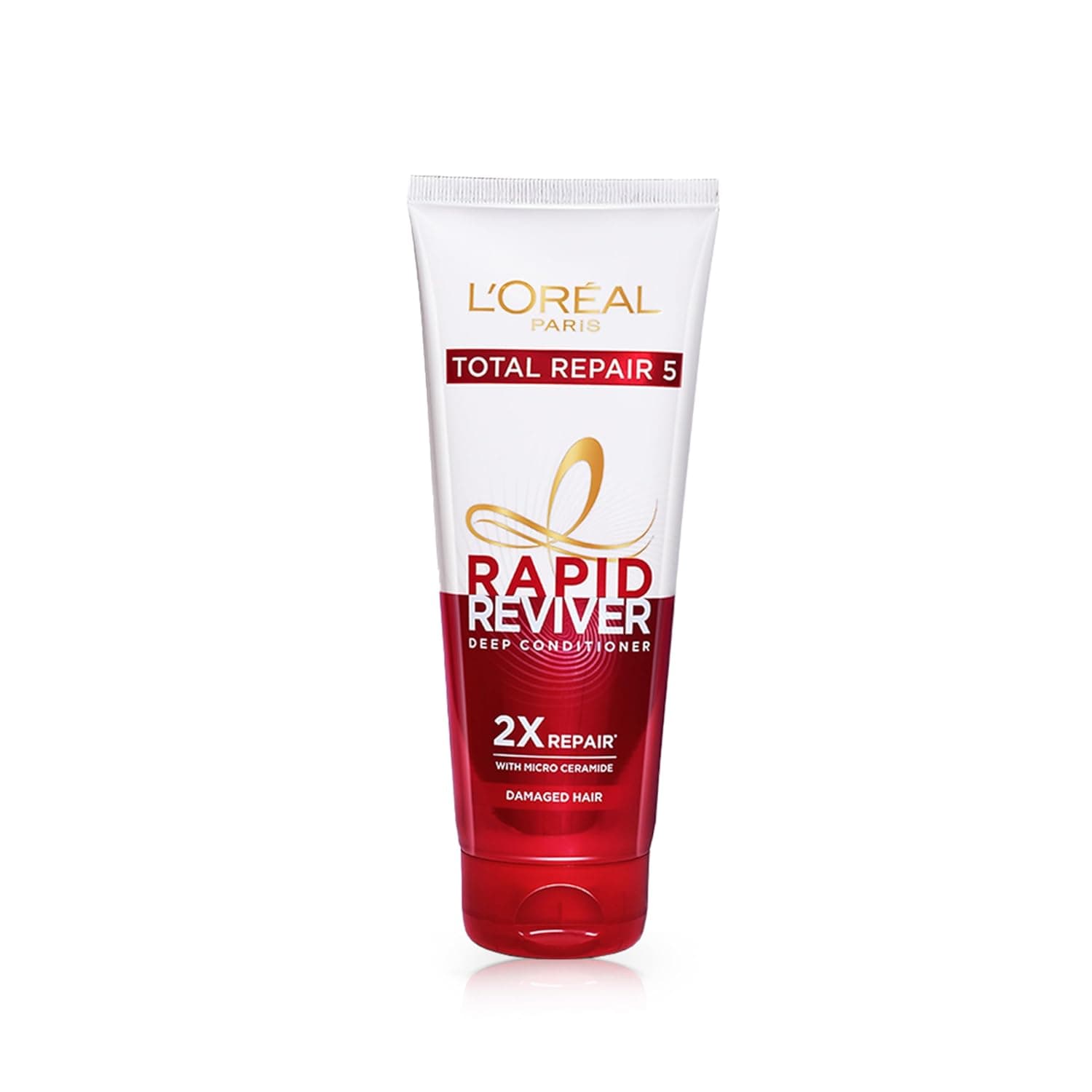 L'OREAL PARIS Fresh Deep Conditioner, Intensly Repairs Damaged Hair, Rapid Reviver Total Repair 5 Deep Conditioner, 180 Millilitres