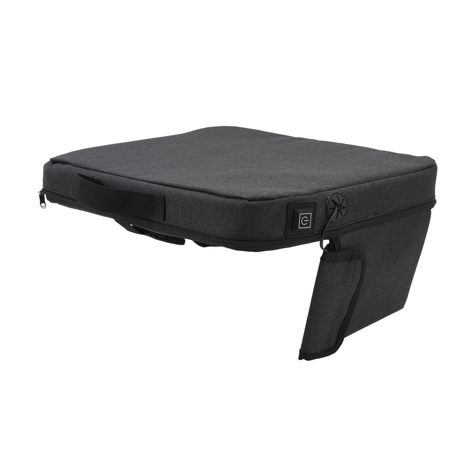 Heated Cushion Black USB Smart 3 Gears Temperature Control Portable Heated Stadium Pad