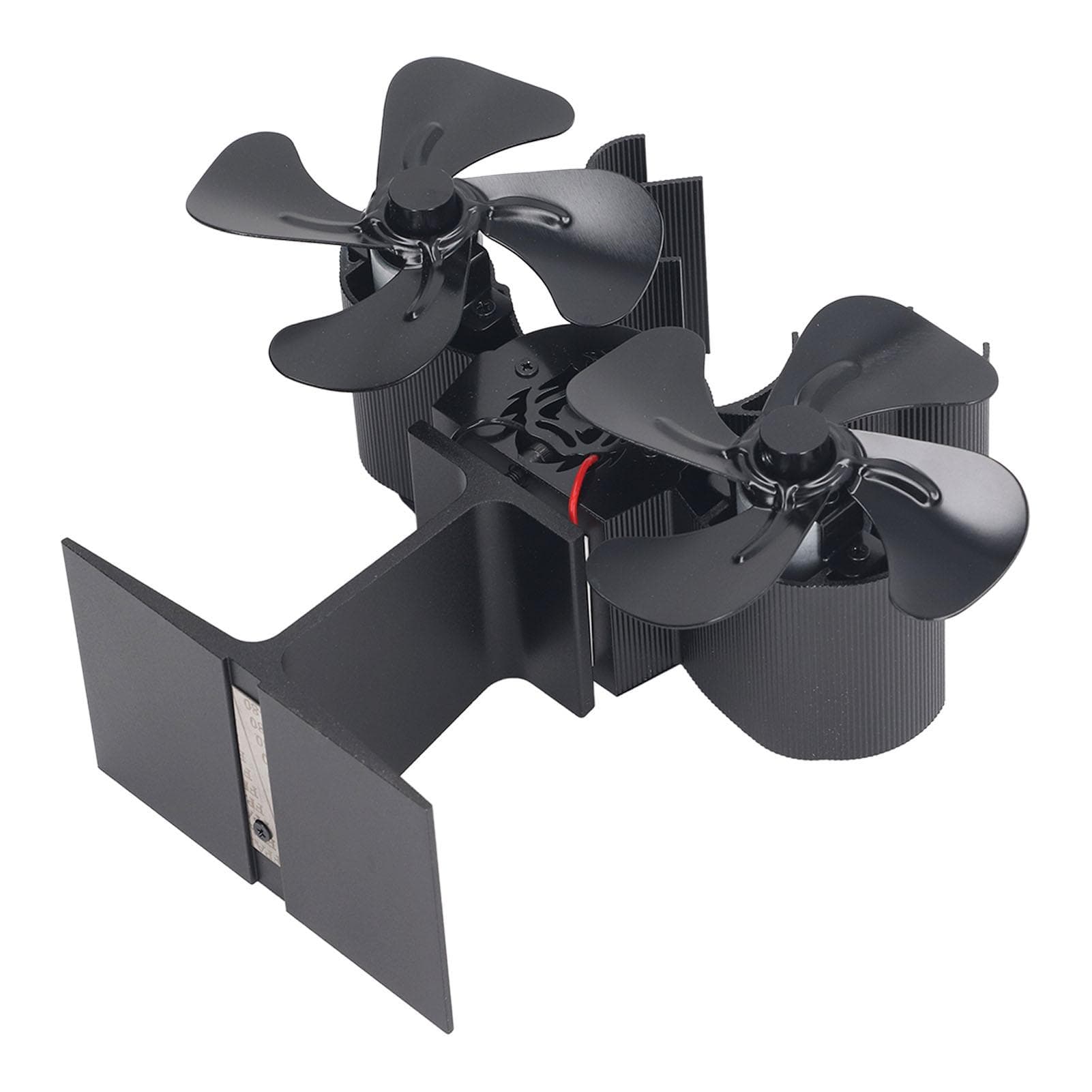 Wood Stove Fan Heat Powered 8 Blades Stove Fan Self Starting Wood Burning Stove Fireplace Fan