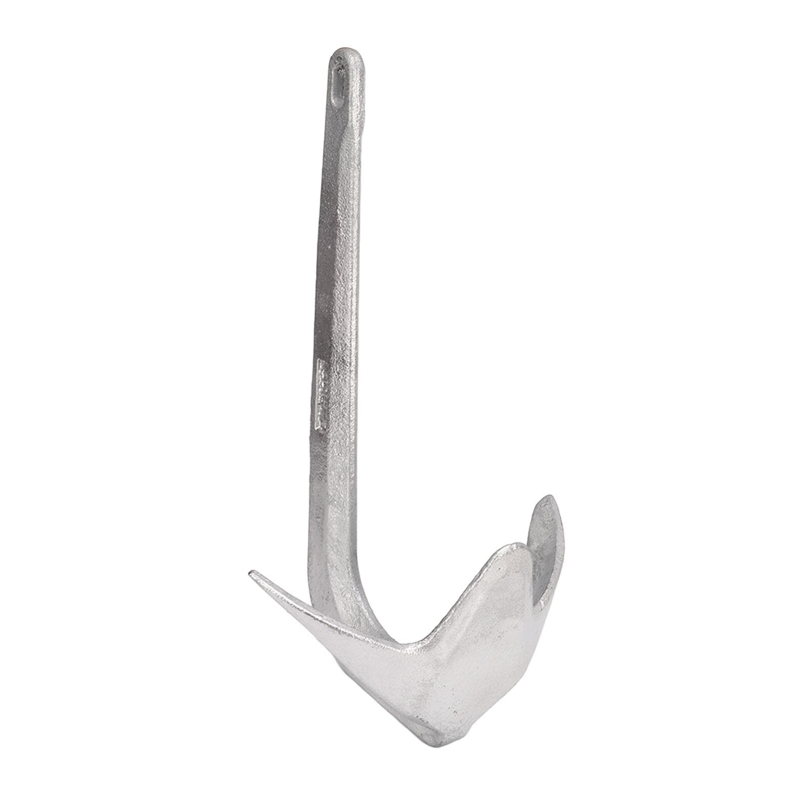 Bruce Style Boat Claw Anchor 2.5kg Carbon Steel Plow Shaped Quick Setting for Marine Yacht Kayak