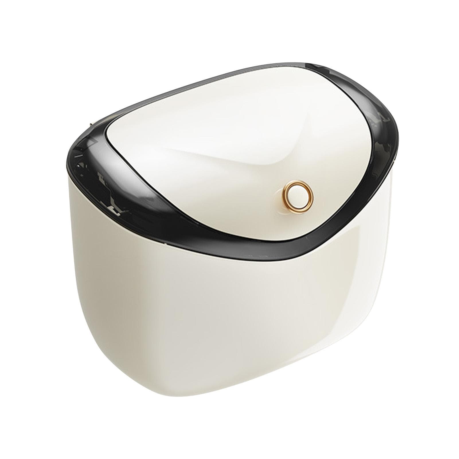 Wall Mounted Waste Bin Multifunctional Trash Can with Lid for Living Room Kitchen Bathroom M M(315 X 180mm / 12.4 X 7.09in)