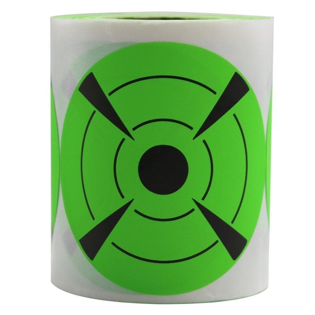 Green Shooting Exercises Splatter Target Stickers Shooting Target Training Supplies green