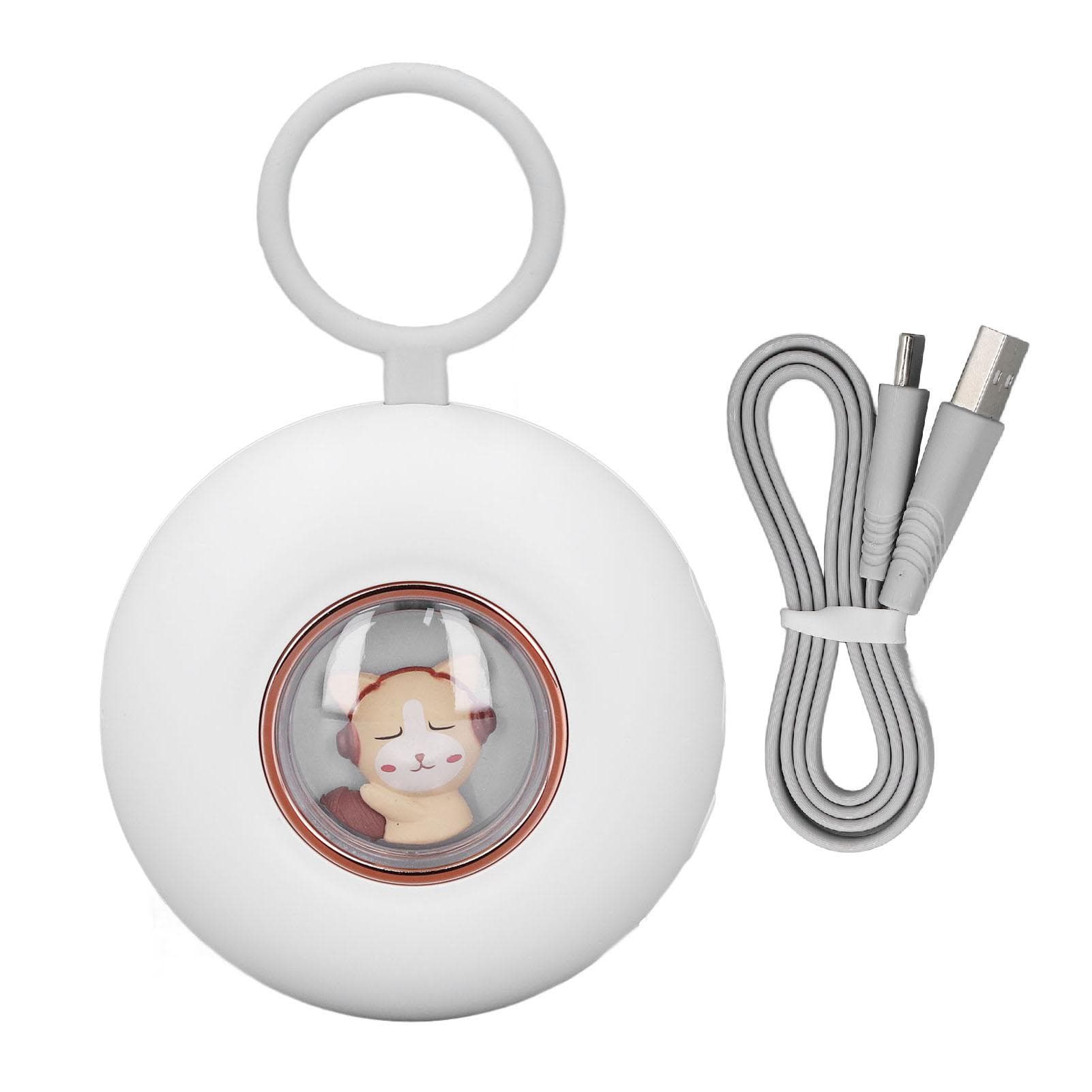 Donut Hand Warmer 1200mAh Portable Pocket Electric Hand Heater USB Rechargeable Adjustable